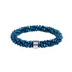 Beadz - Blue shine (silver)